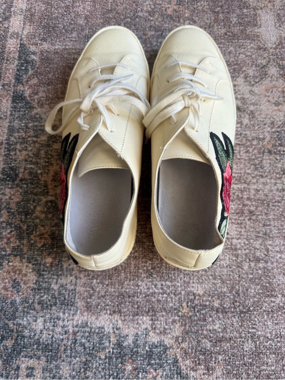 Joie Leather Sneakers - Picture 6 of 7